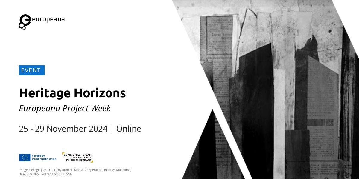 Europeana Heritage Horizons Week, 26 November 2024