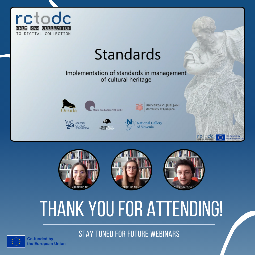 RCtoDC Hosts Successful Webinar on Cultural Heritage Standards