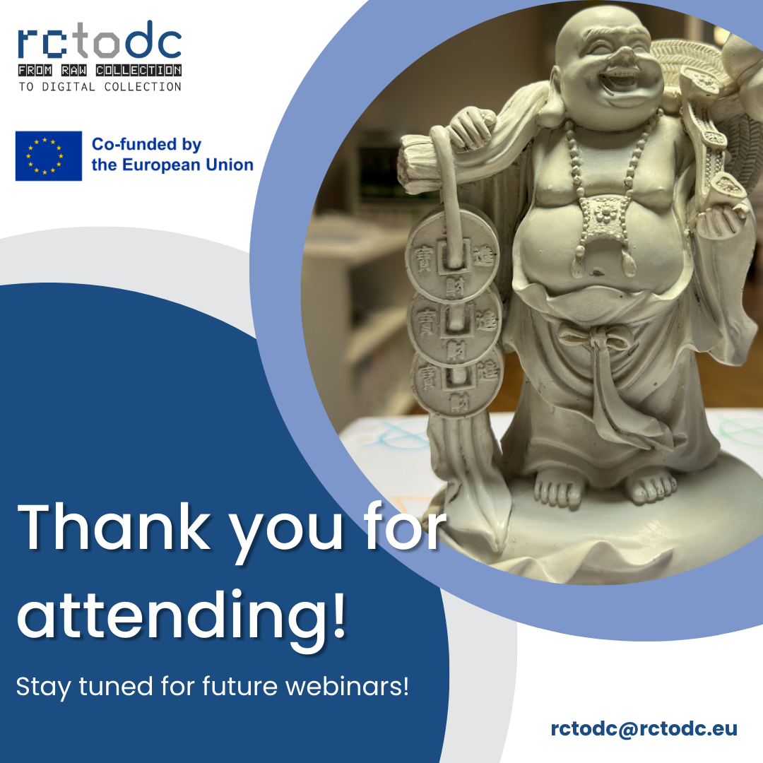 RCtoDC Hosts a Webinar on 3D Digitization Process Overview